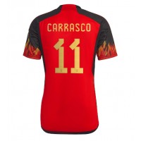 Belgia Yannick Carrasco #11 Fotballklær Hjemmedrakt VM 2022 Kortermet